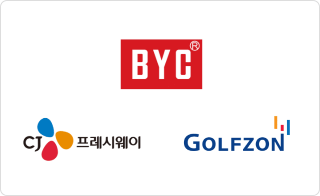 BYC, CJ프레시웨이, 골프존