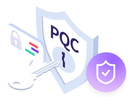 양자내성암호(PQC) 2차 로그인 아이콘