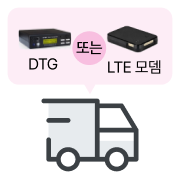 DTG, LTE 모뎀 기기 사진