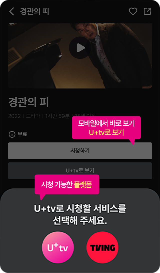 콘텐츠 보기 화면