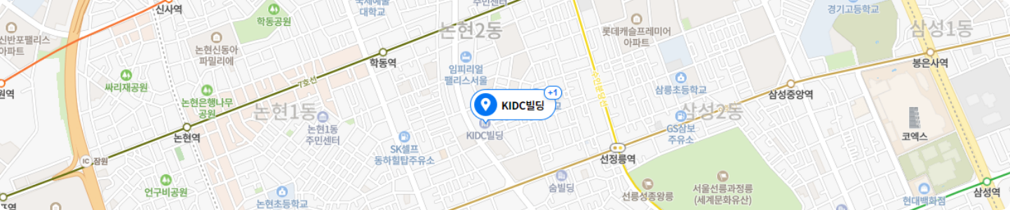 논현센터 위치 안내 지도