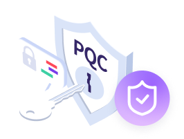 양자내성암호(PQC) 로그인 아이콘
