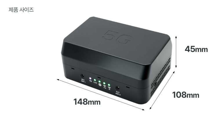 제품사이즈: 가로 148mm, 세로 45mm, 폭 108mm
