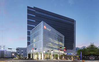평촌2 IDC 센터 외관 전경